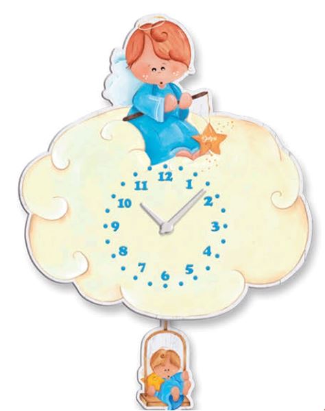 Picture of BLUE ANGEL CLOCK